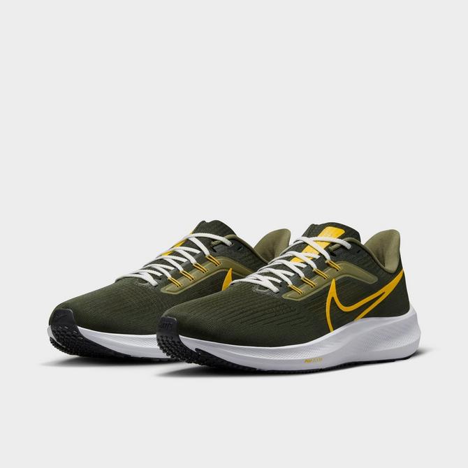 Green Bay Packers Nike Air Zoom Pegasus 36 Running Shoes - Green/Gold