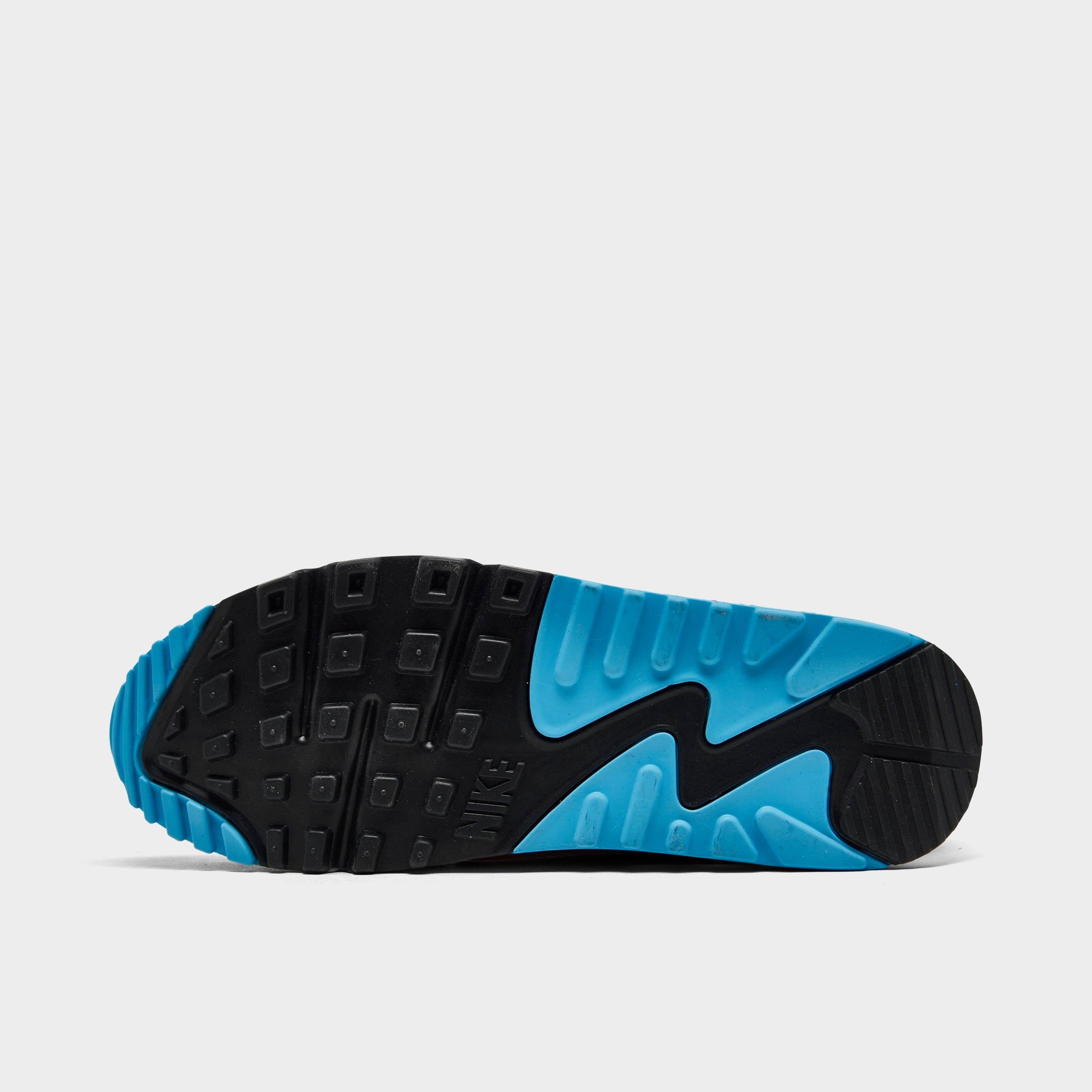 nike air max blue bottom