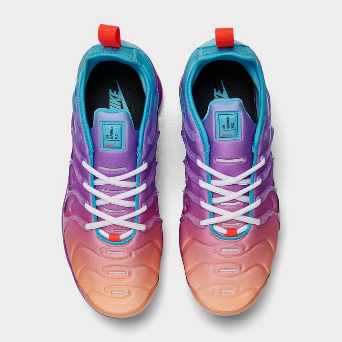 Women's nike air vapormax plus running shoes bright crimson sale