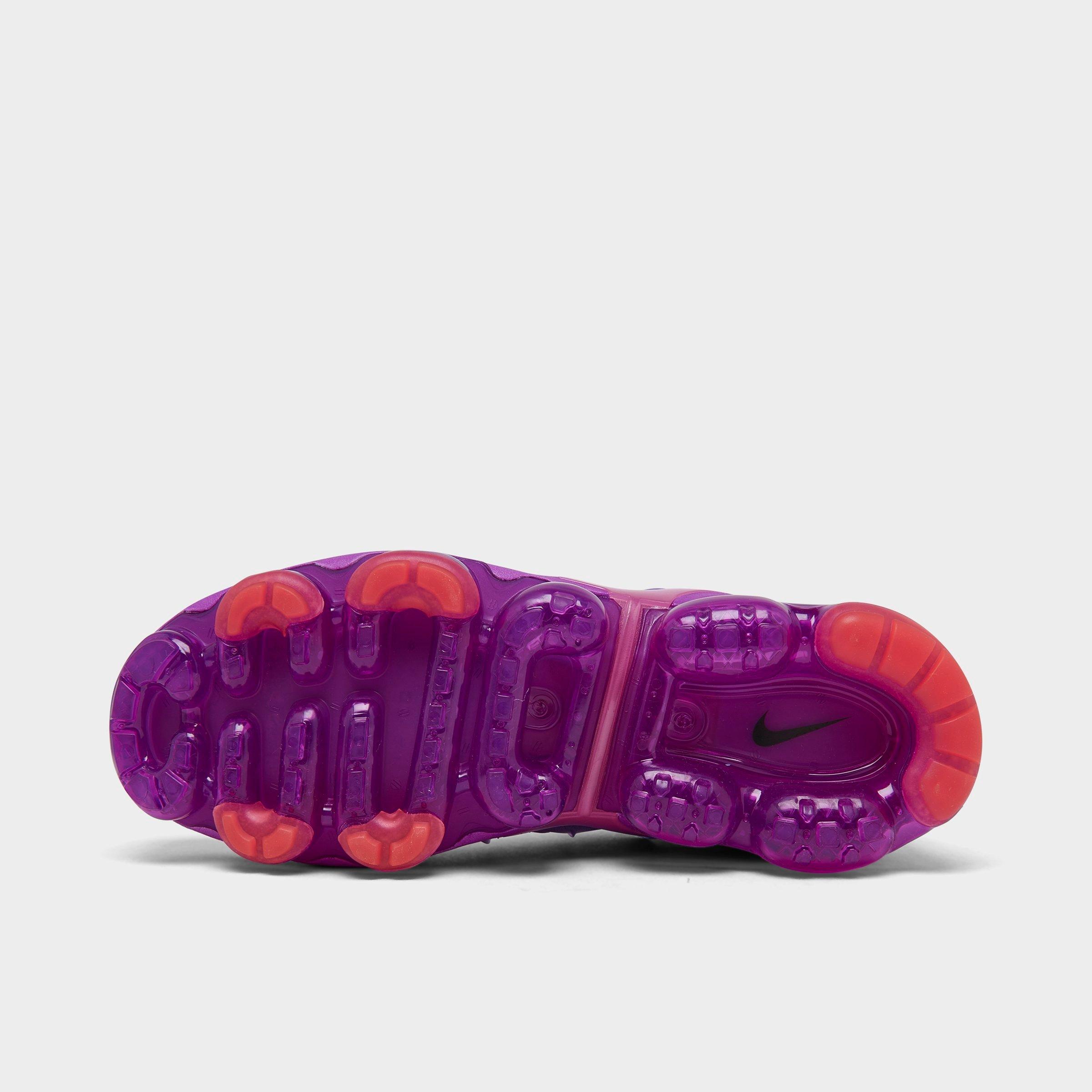 orange and purple vapormax plus