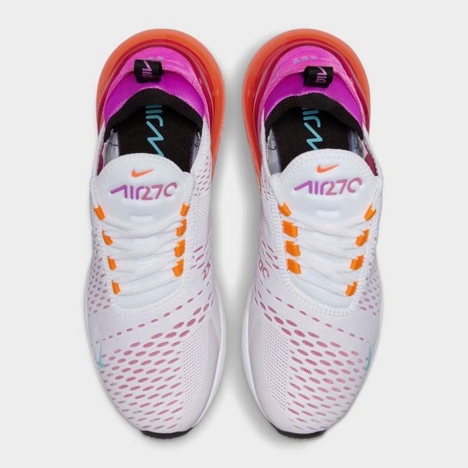 Nike Air Max 270 White/Bright Crimson/Fuchsia Dream Women's Shoe