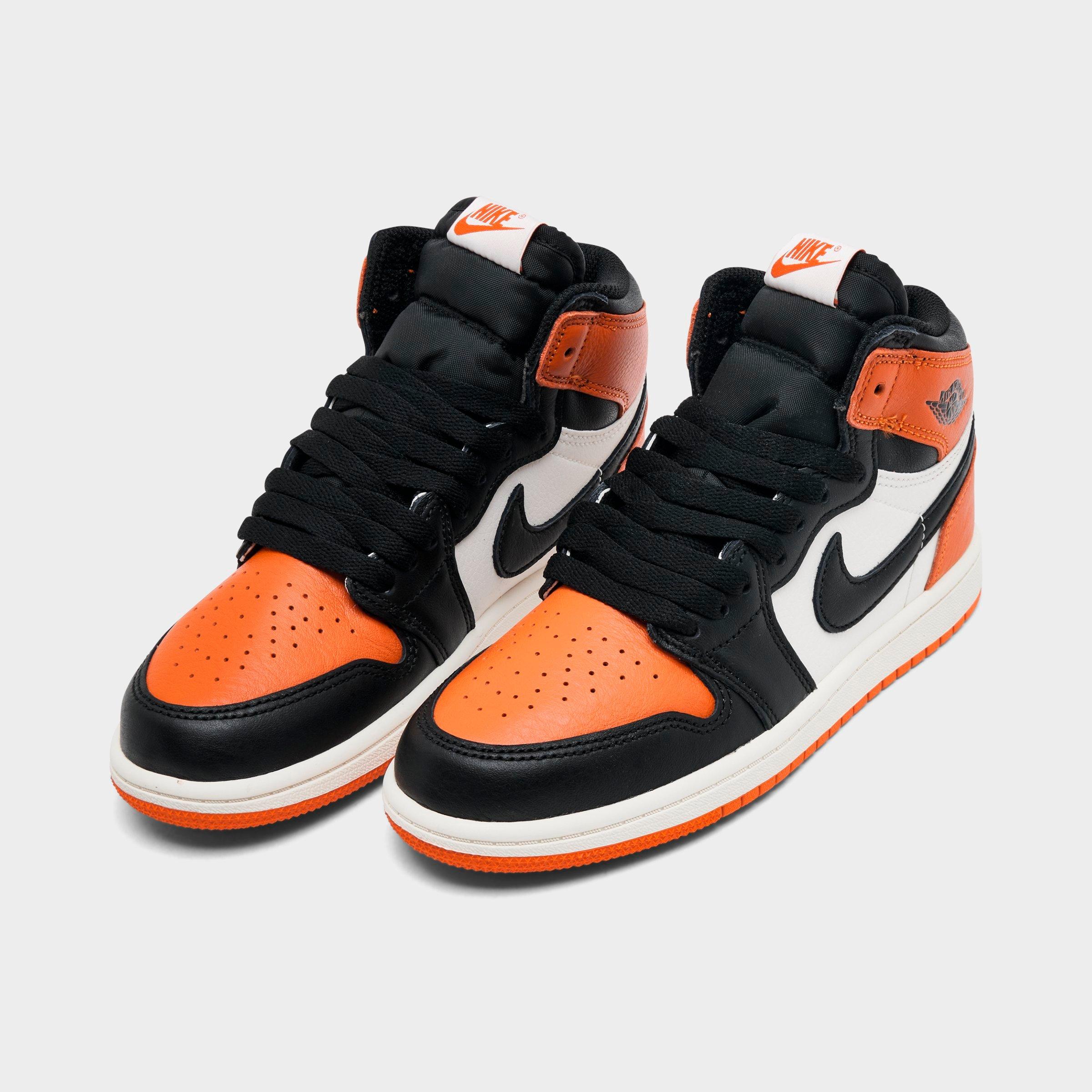 Little Kids' Air Jordan Retro 1 High OG Casual Shoes