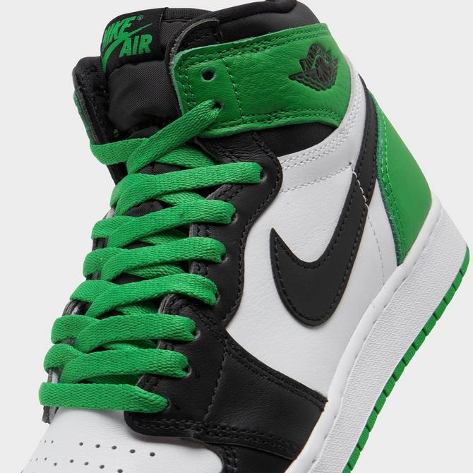 Green jordans hot sale for kids