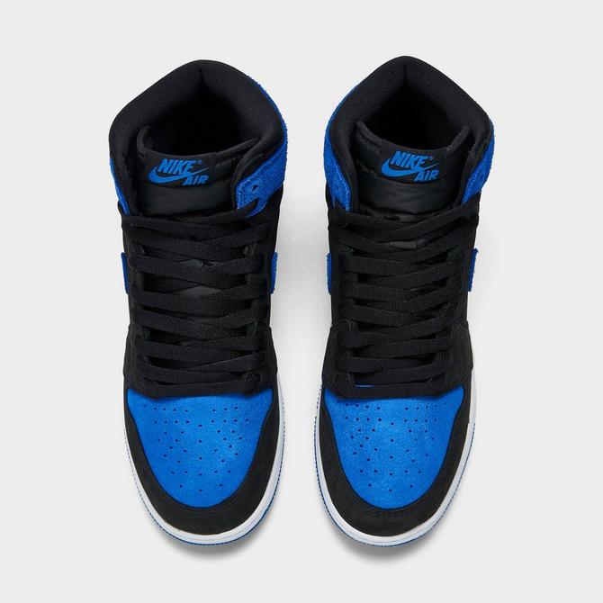 Jordan retro 1 high hotsell og black/white/blue