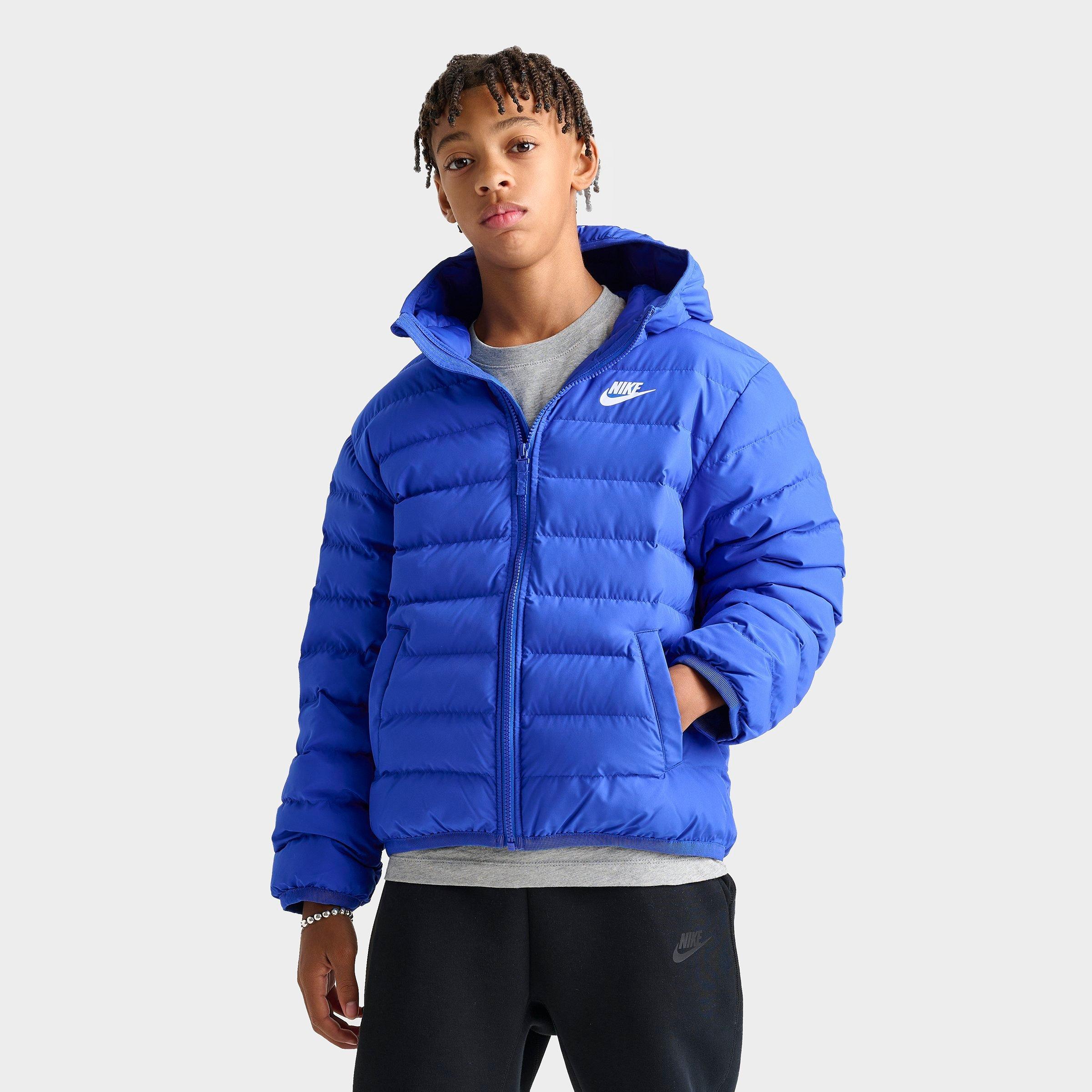 Kids' Nike Sportswear Lightweight Synthetic Fill Hooded Jacket