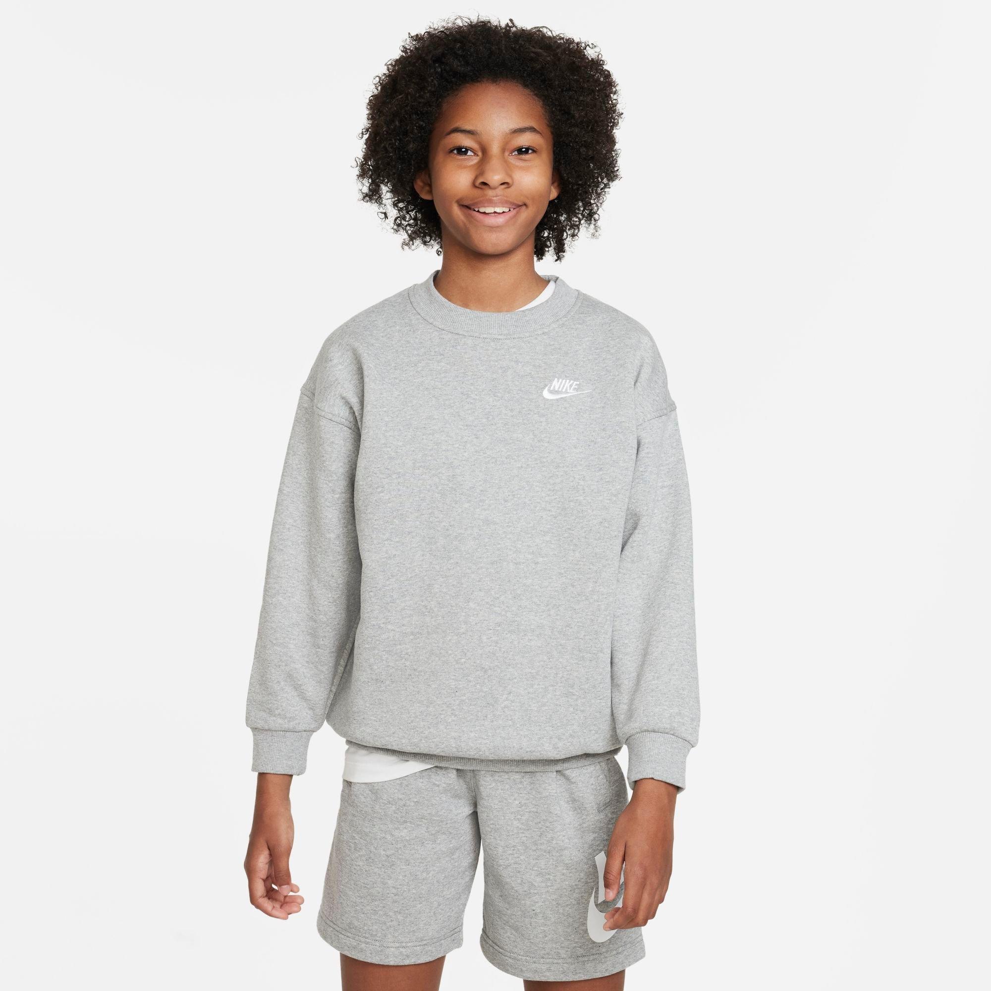 Girls' Nike Sportswear Club Fleece Oversized Sweatshirt