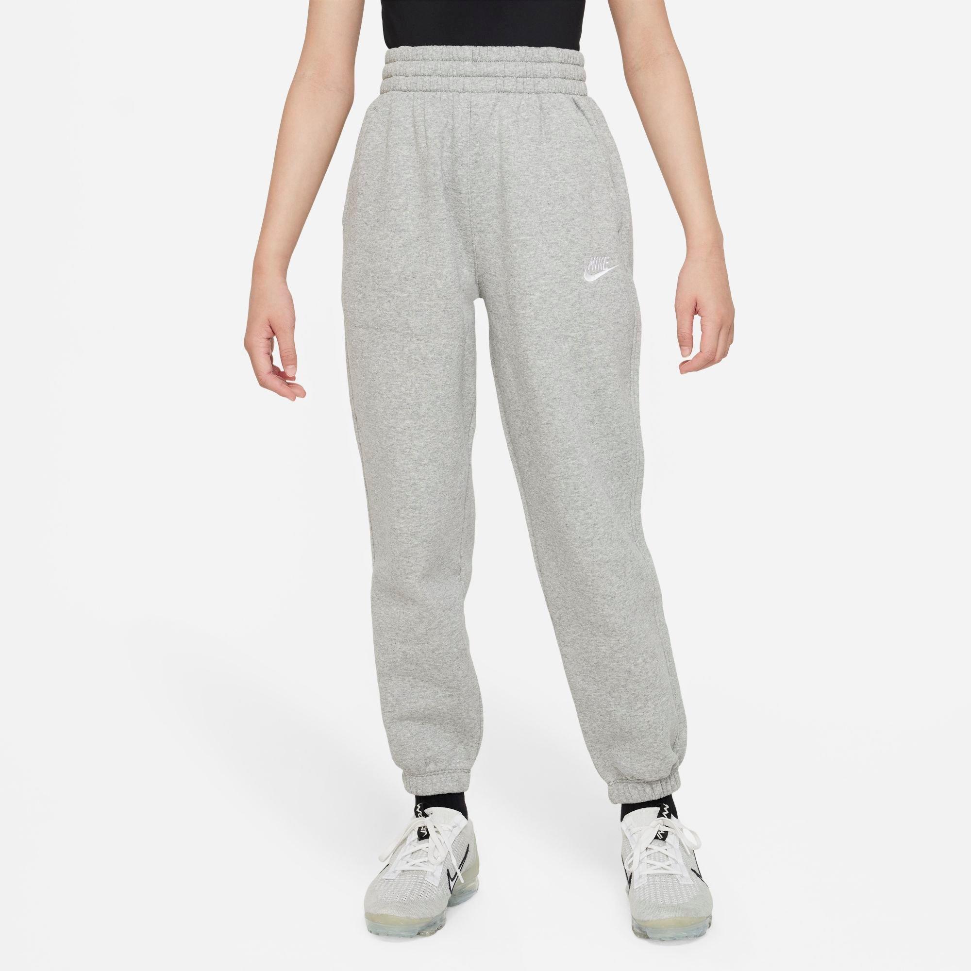 NIG QUICK PACK 9【LIGHT GRAY】 Big Kids' Nike Sportswear Club Fleece Loose Jogger Pants