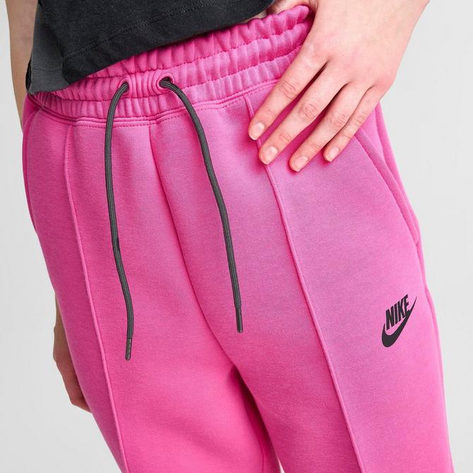 Nike Tech Fleece Jogger White Pink Black 