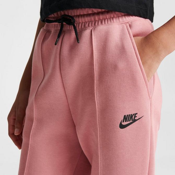 NEW Nike Sportswear Tech Fleece Jogger Pants Girls Pink CZ2595 664