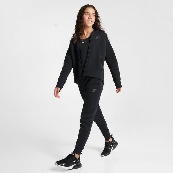  NIKE Sportswear Girls' Full-Zip Hoodie, Ashen  Slate/Heather/White, X-Small : Clothing, Shoes & Jewelry