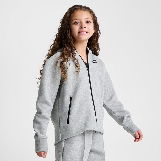 Nike Girls' Sportswear Tech Fleece Full-Zip Hoodie