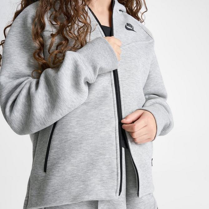 Girls grey nike online hoodie