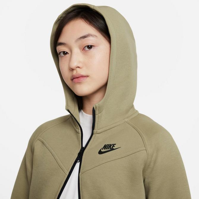 Girls Nike Sportswear Tech Fleece Full Zip Hoodie Finish Line