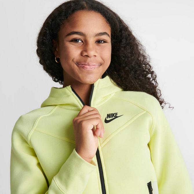 Girls' Nike Sportswear Tech Fleece Full-Zip Hoodie| Finish Line