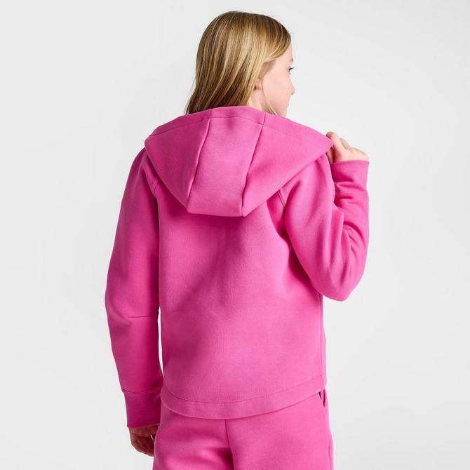 Girls' Juicy Couture Plush Velour Full-Zip Hoodie