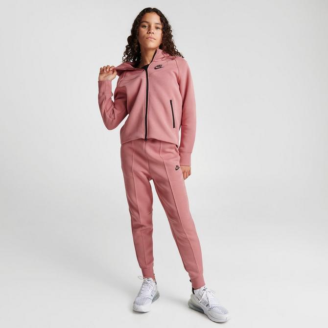 Pink nike tech outlet hoodie