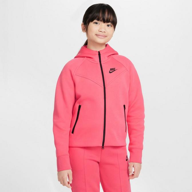 Girls Nike Sportswear Tech Fleece Full Zip Hoodie Finish Line