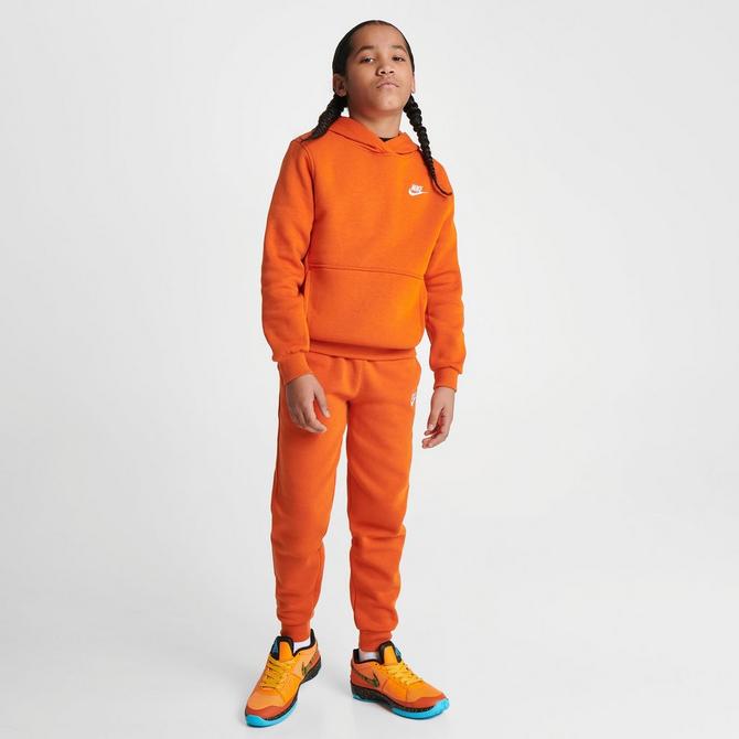 Boys orange clearance nike hoodie