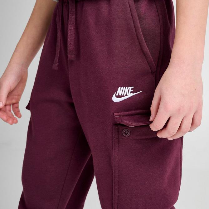 Nike tech fleece outlet pants maroon