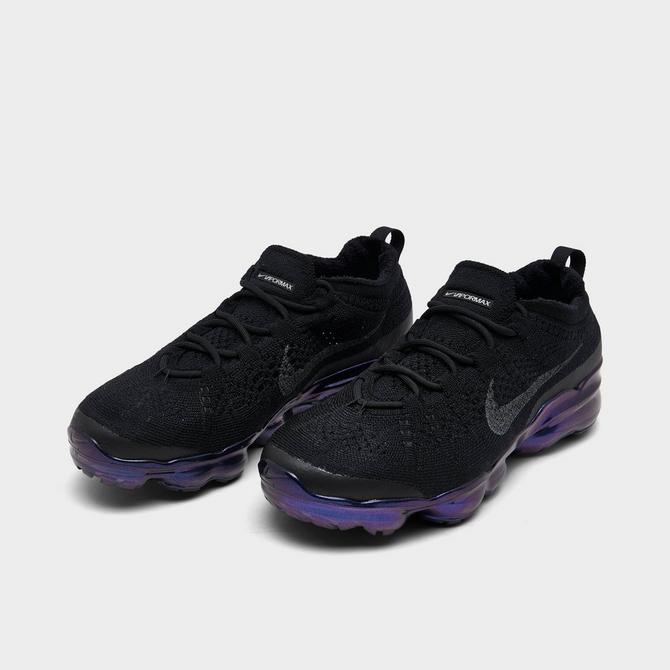 Women's nike air vapormax 2025 flyknit running shoes black