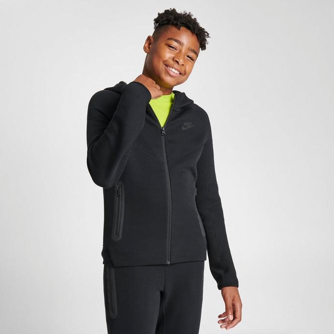 Boys' Nike Sportswear Tech Fleece Full-Zip Hoodie| Finish Line