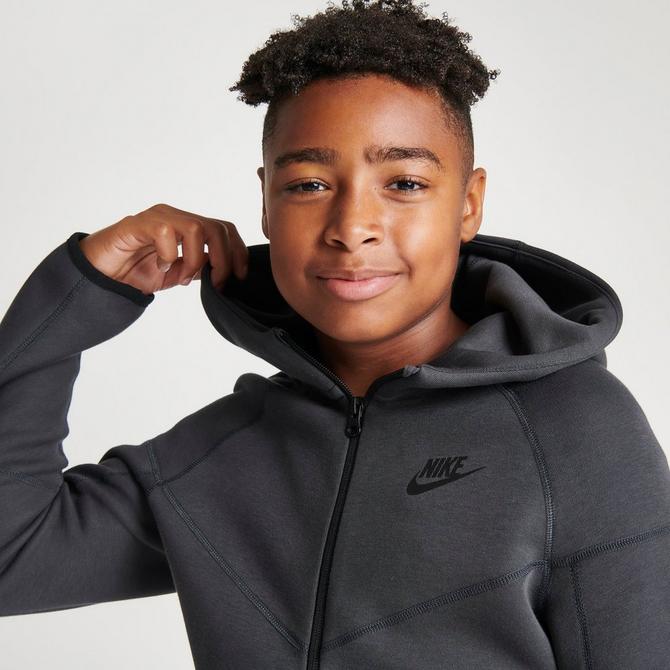 Boys nike hoodie store black