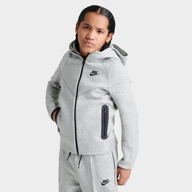 Boys nike grey hoodie new arrivals