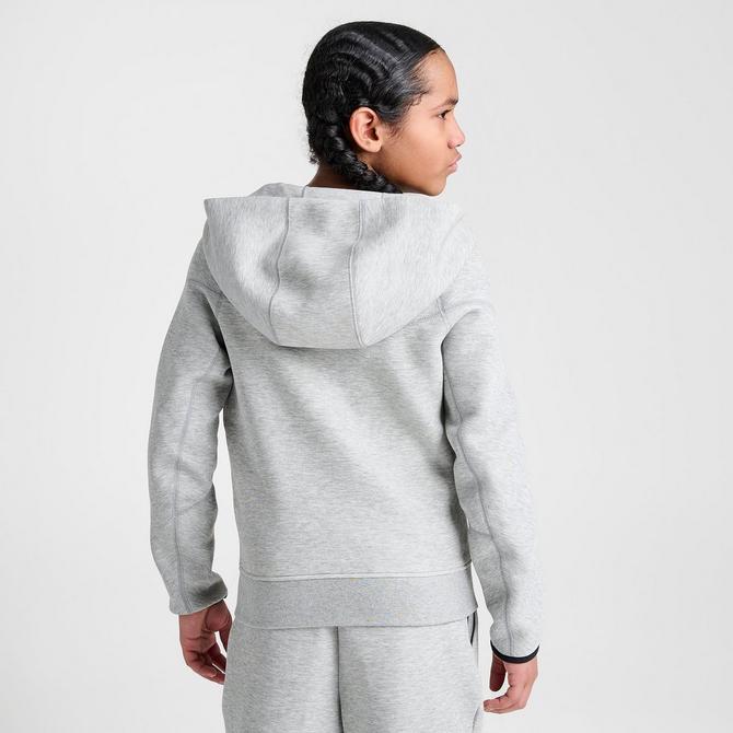 Nike Sportswear Tech Fleece Full-Zip Hoodie Heather Grey/Black