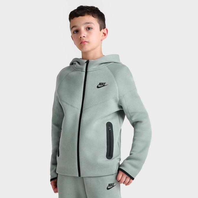 Nike Sportswear Tech Fleece Big Kids' (Boy's) Winterized Full-Zip Hoodie.