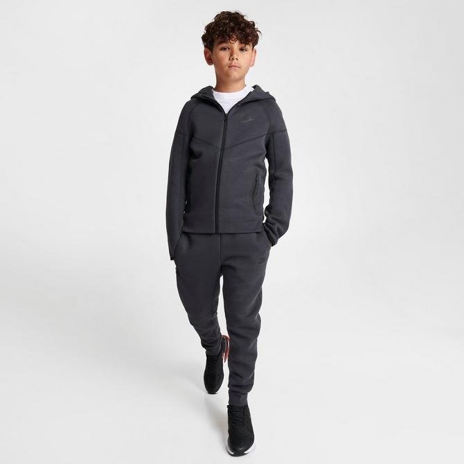 Nike tech fleece store jogger black & anthracite