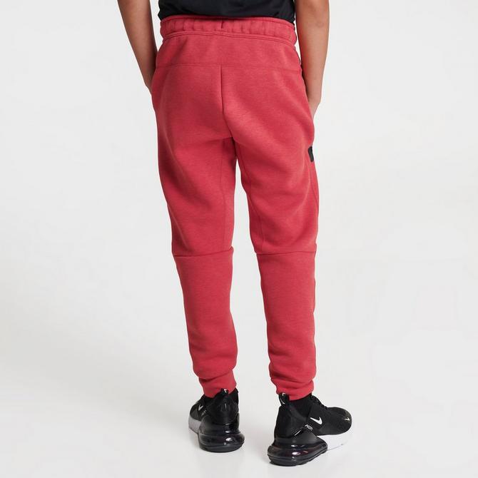 Nike Sportswear Tech Fleece Big Kids Pants 'Light University Red'  FD3287-672 - Sam Tabak