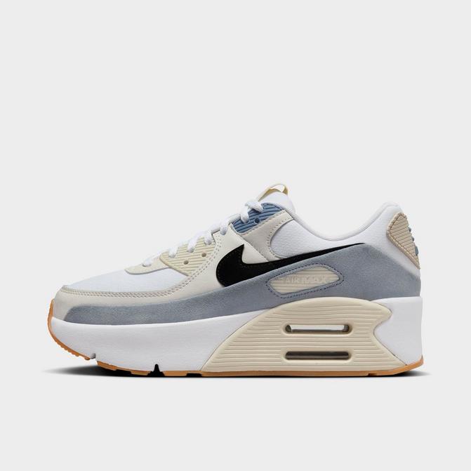 Nike Women s Air Max 90 LV8 Shoes Size 9 Ashen Slate White