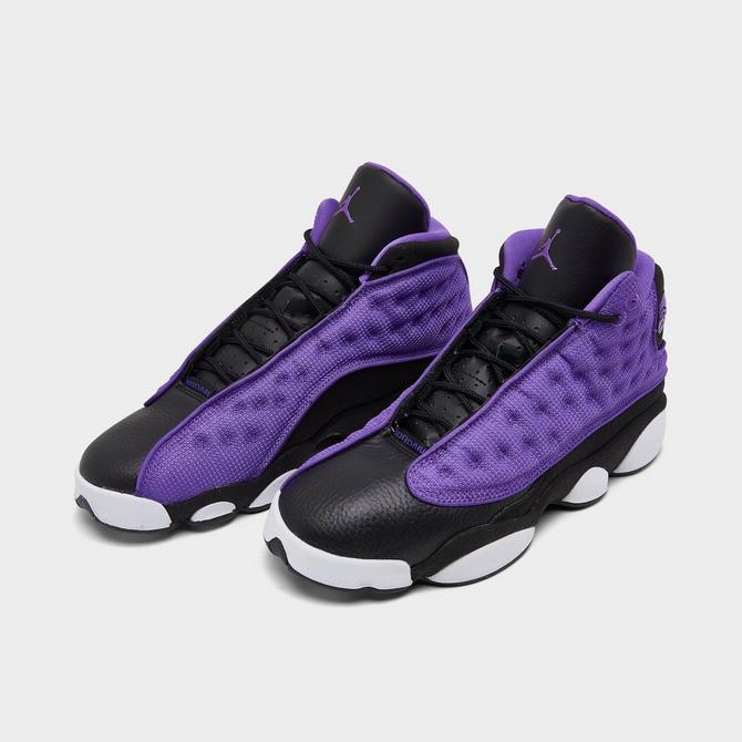 Black and purple outlet 13s