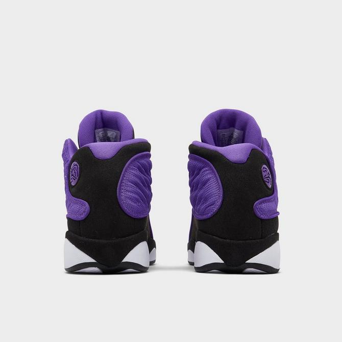 Purple and white jordans 2024 kids