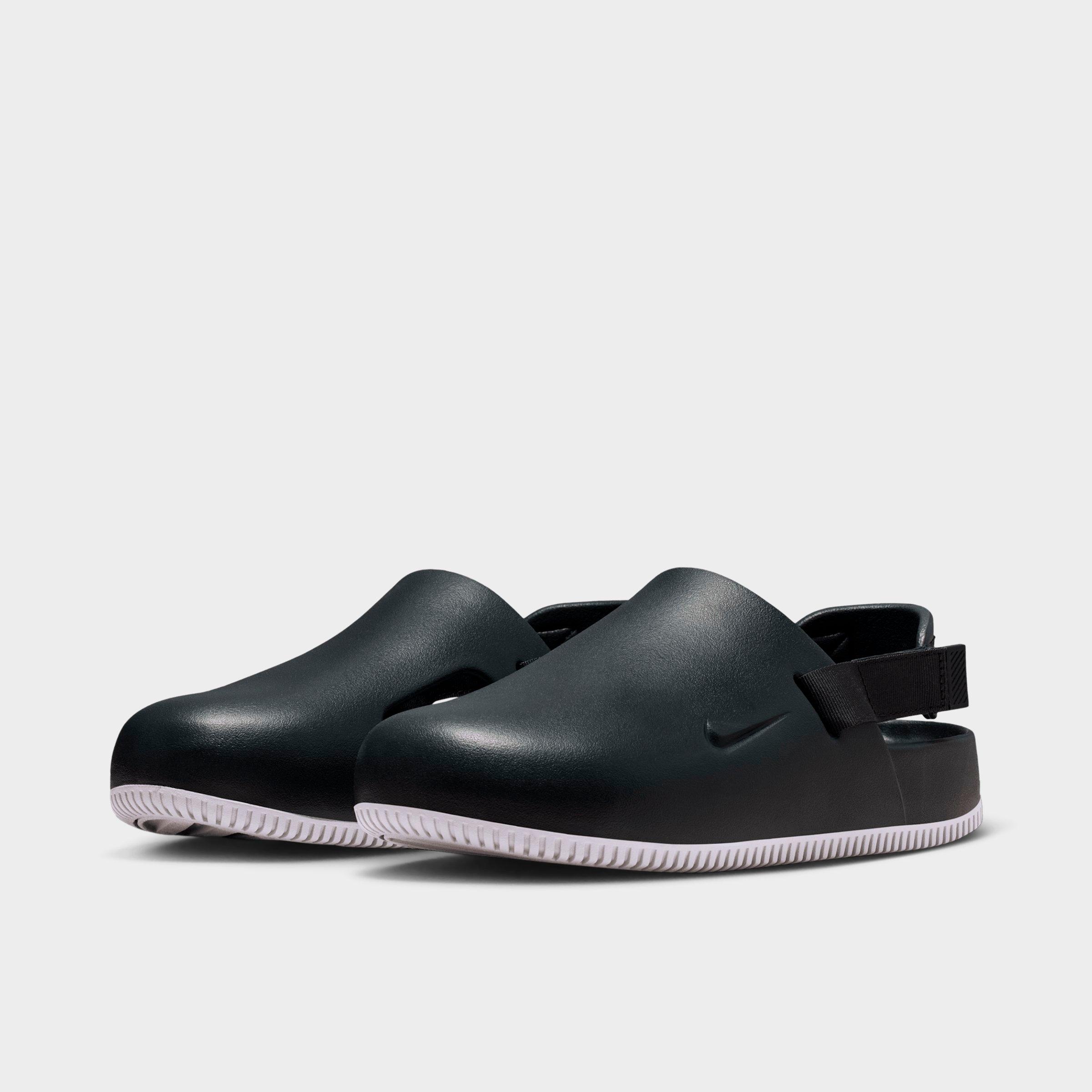 NIKE MENS CALM MULE SLIDES ALL BLACK SLIDES CLOG BLACKS SPORT JET Nike Calm Mules – DTLR main image 2