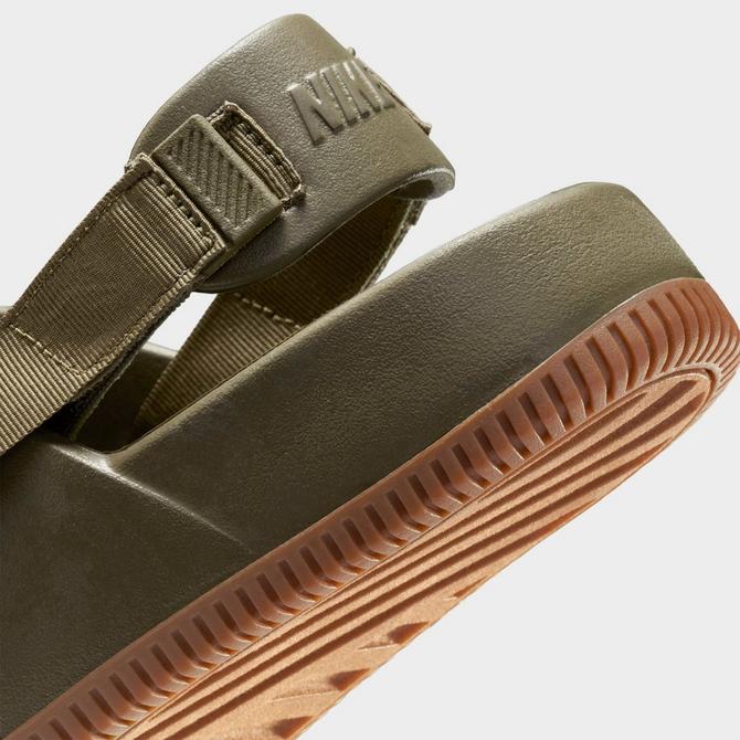 靴 Nike Calm Men's Mule 28 Medium Olive Gum Nike Calm Mule Medium Olive Gum Men's - FD5131-202 - US