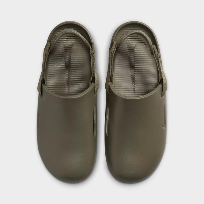 靴 Nike Calm Men's Mule 28 Medium Olive Gum Men's Nike Calm Mule Sandals| Finish Line