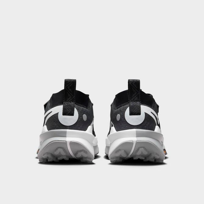 Left view of Women's Nike Zegama 2 Trail Running Shoes in Black/Wolf Grey/Anthracite/White Click to zoom