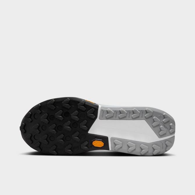 Bottom view of Women's Nike Zegama 2 Trail Running Shoes in Black/Wolf Grey/Anthracite/White Click to zoom
