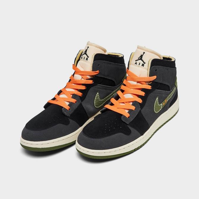 Big Kids' Air Jordan Retro 1 Mid SE Craft Casual Shoes| Finish Line