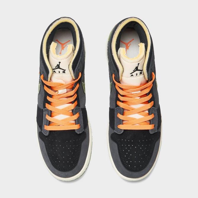 Jordan retro 1 mid cheap orange