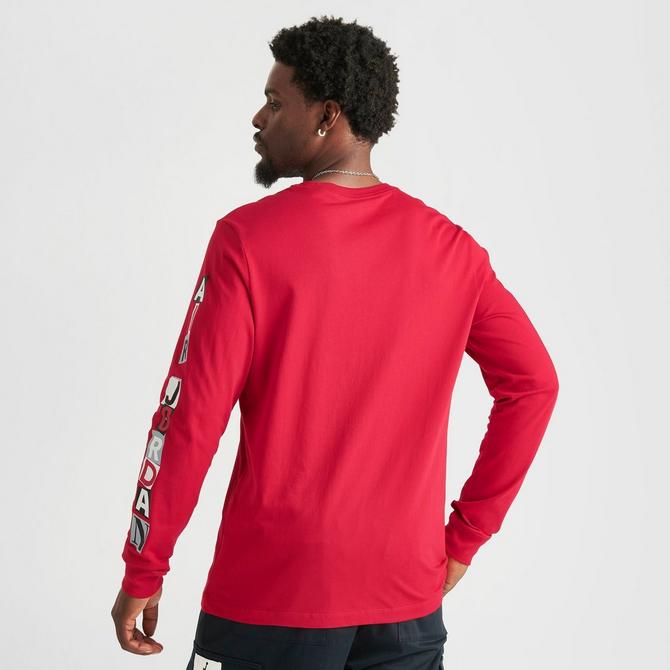 Black long sleeve jordan hot sale shirt