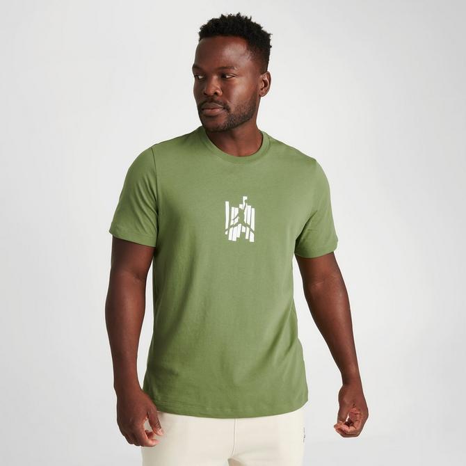 Green jordan cheap t shirt