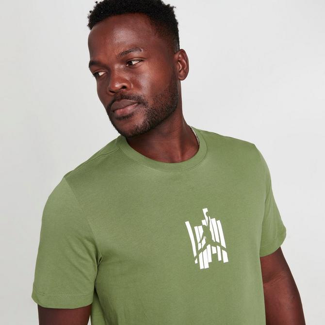 Olive green best sale graphic tee