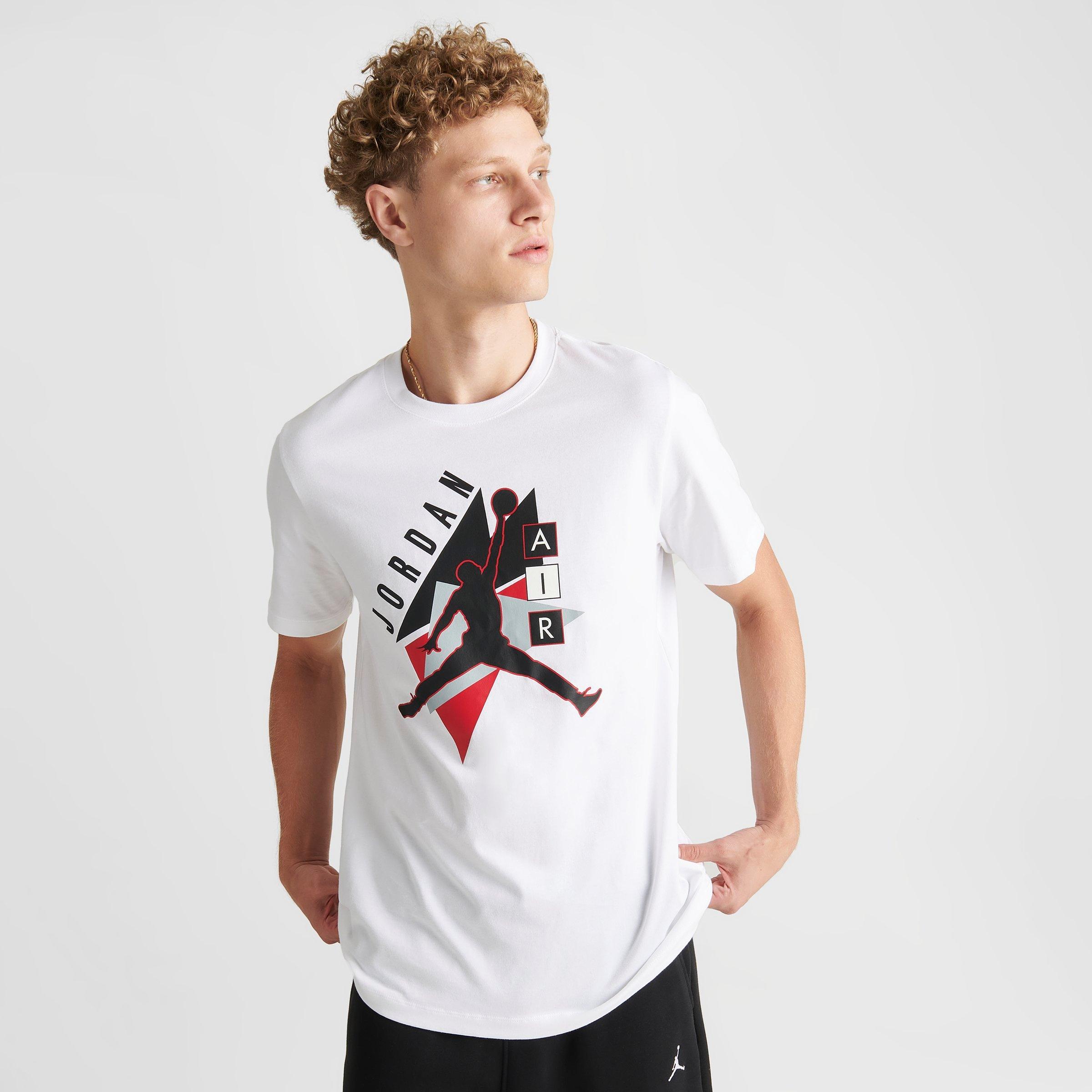 grey jordans shirt