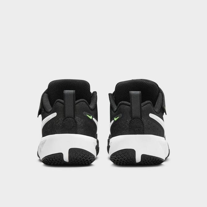 Left view of Little Kids' Nike G.T. Cut 3 Basketball Shoes in Black/Anthracite/White Click to zoom