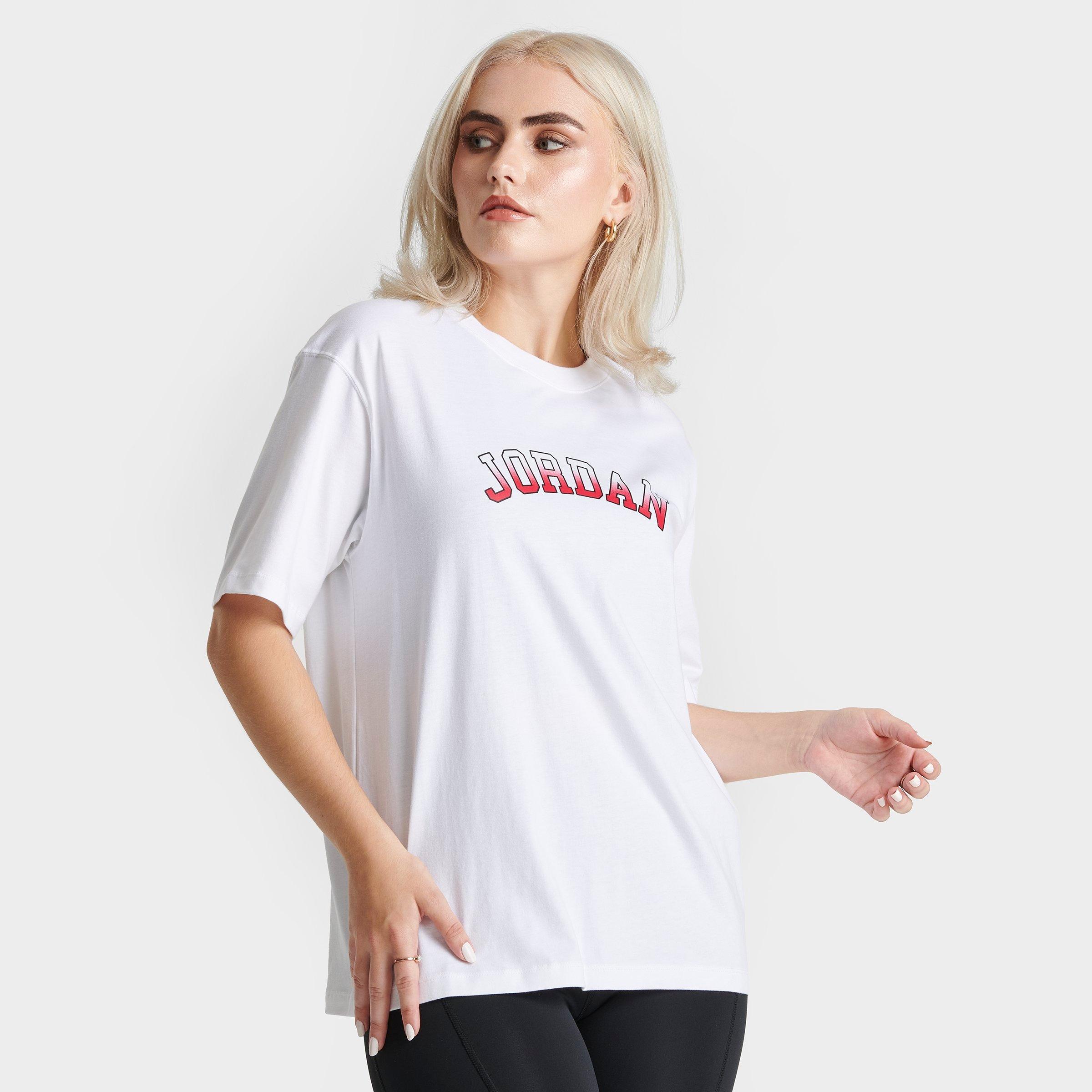 red jordan shirt womens