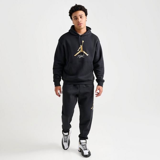 Air Jordan Casual Thicken Fleece Lined Bundle Feet Sports Pants 'Black' -  DV1568-010