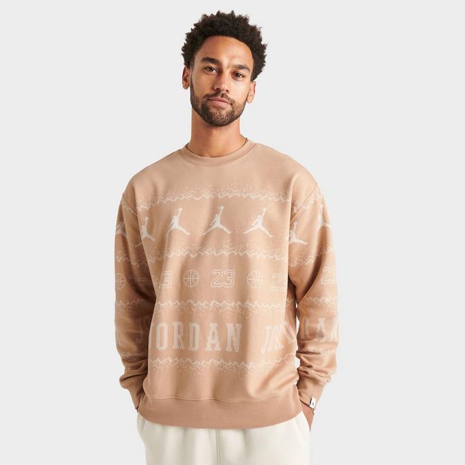 Jordan Essentials Holiday Festive Fleece Crewneck Sweatshirt