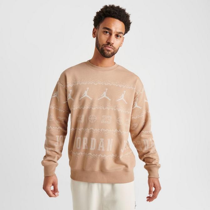 Big Kids' Jordan MJ Holiday Fleece Crewneck Sweater